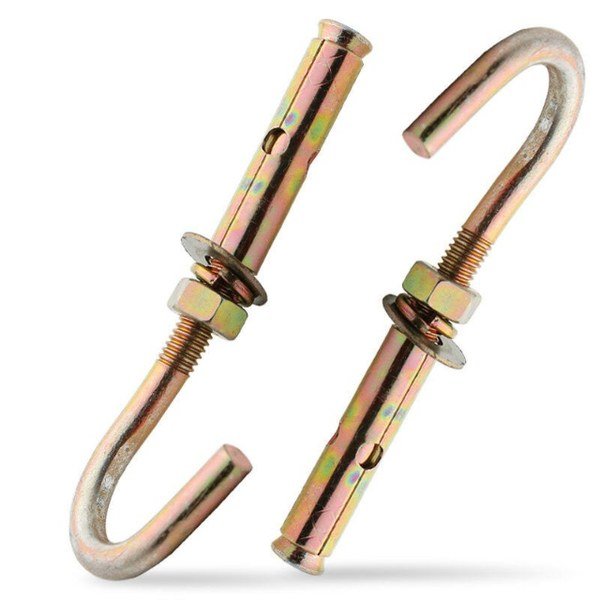Ceiling anchor with open hook M6-M12 supplier