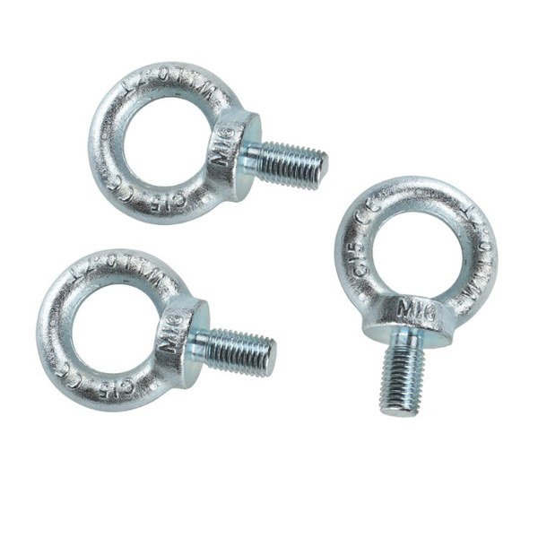 DIN 580 lifting eye bolt working load limit stamped