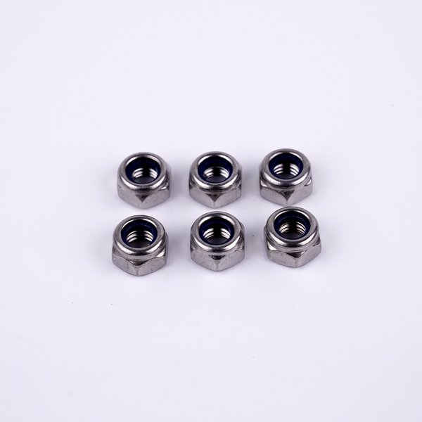 304 Stainless Steel Nylon Insert Lock Nuts (DIN 985) - view 2