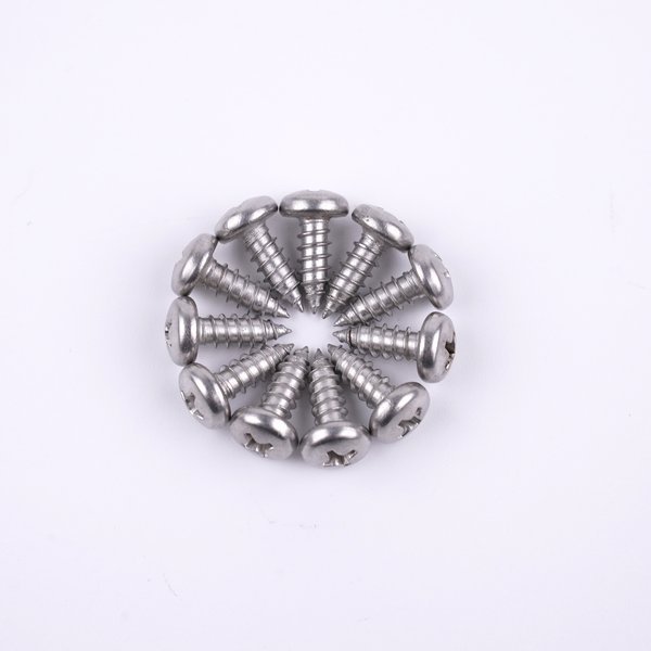 304 Stainless Steel Pan Head Self-Tapping Screws (DIN 7981) - view 2