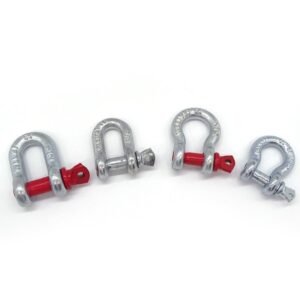 Shackles - Bow Shackles and Dee Shackles with Screw Pin