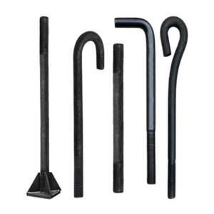 Welded Plate Foundation Anchor Bolts - Anchor Bolts with Welded Base Plate